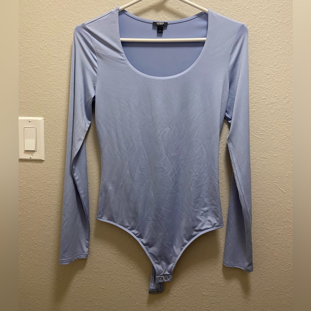Express Powder Blue Bodysuit